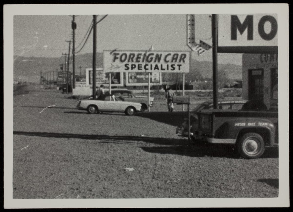 Bobby Unser Collection--Photographs--Family--Jerry Unser Motor Company--Item1