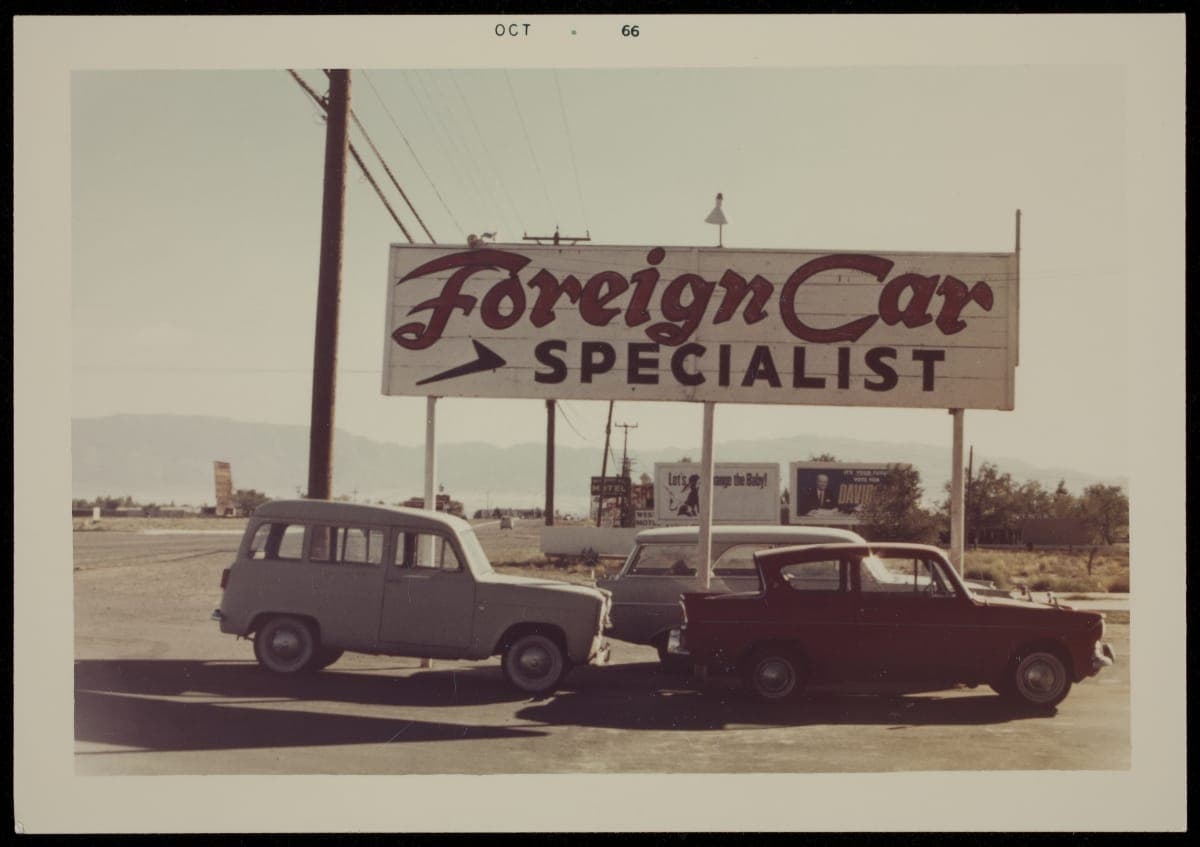 Bobby Unser Collection--Photographs--Family--Jerry Unser Motor Company--Item25