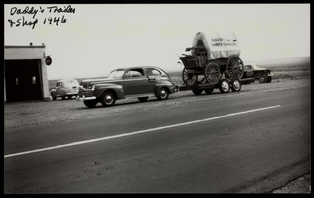 Bobby Unser Collection--Photographs--Family--Jerry Unser Motor Company--Item31