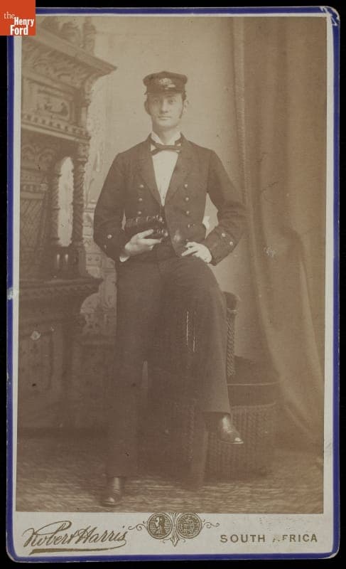 Merchant Sailor with Binoculars, circa 1885