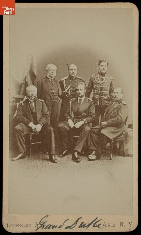 Russian Delegation in America, Headed By Grand Duke Alexei Alexandrovich Romanov, New York, 1871