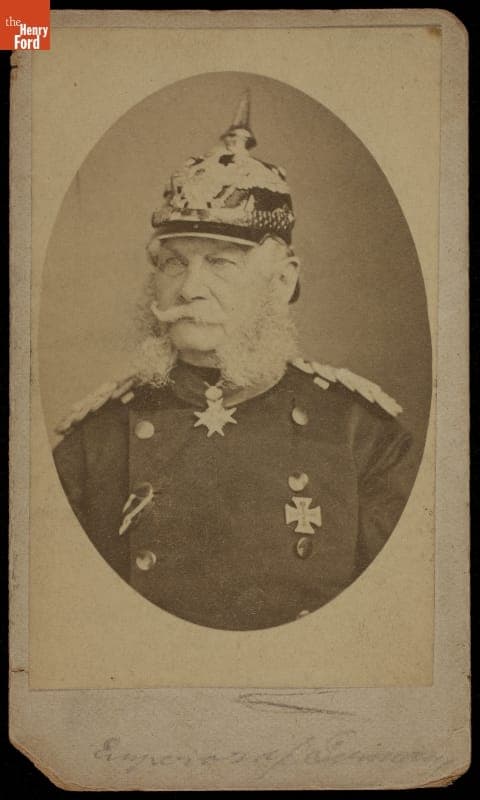 Emperor William I of Germany, circa 1885