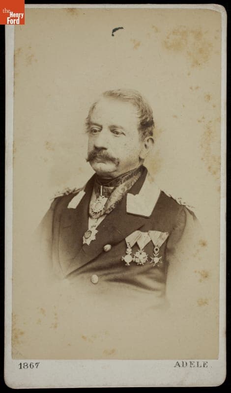Portrait of an Austrian Military Officer, 1867