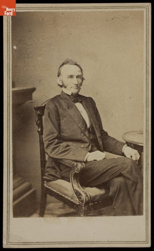 Portrait of Montgomery Blair, United States Postmaster General, 1861-1864