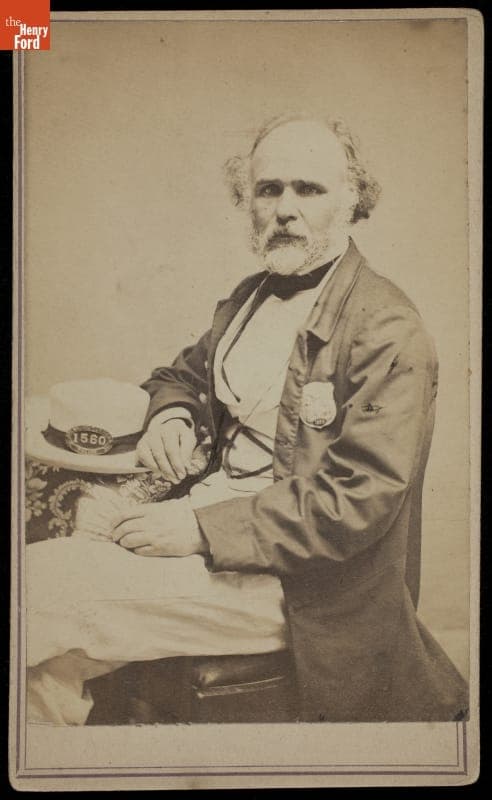 Portrait of a Police Officer, 1860-1890