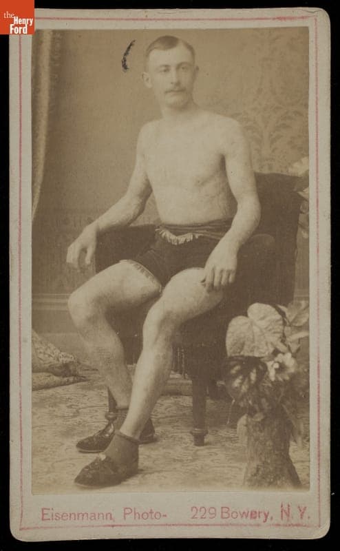 Portrait of an Athlete, circa 1885