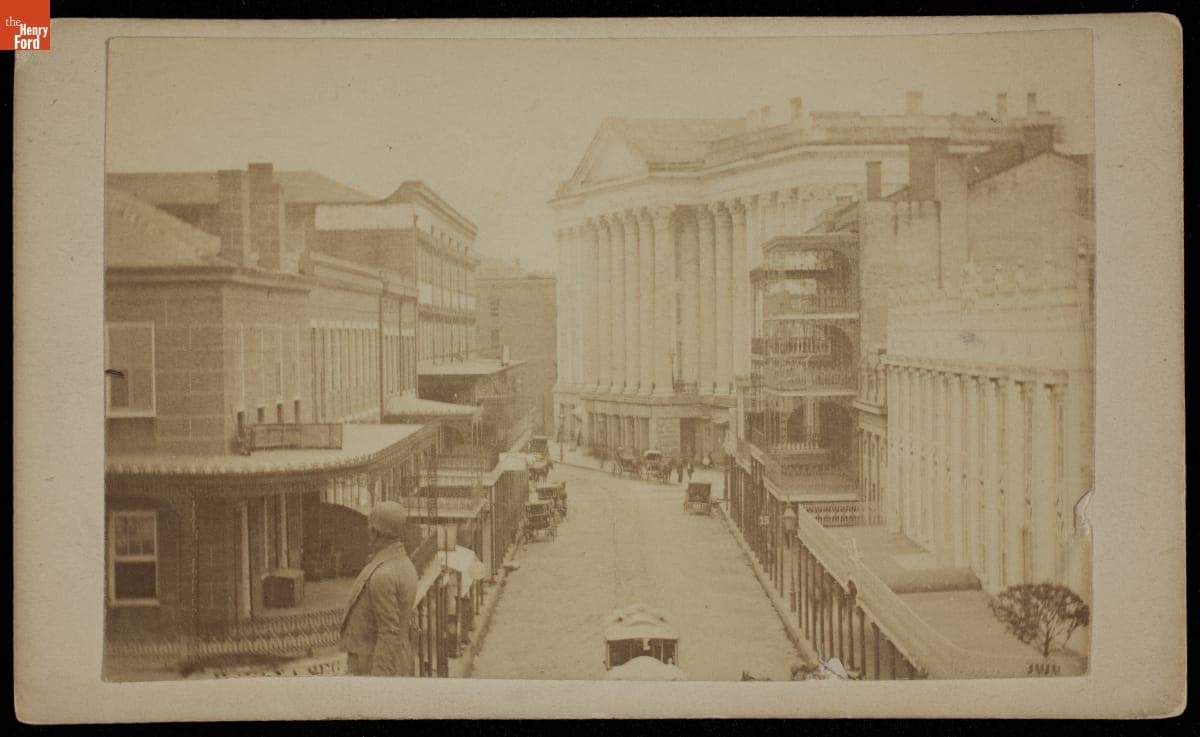 St. Charles Hotel, New Orleans, Louisiana, 1869