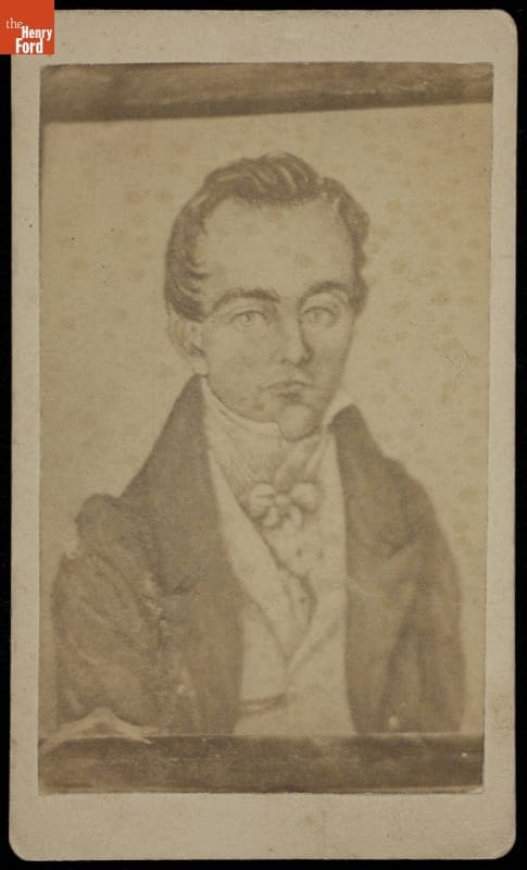 Portrait from a Drawing of Harman Blennerhassett, circa 1865