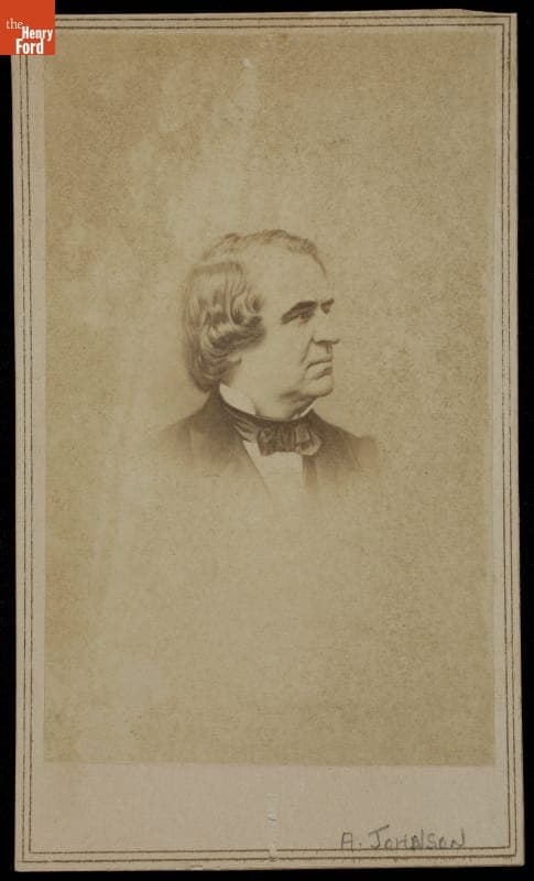 Portrait of Andrew Johnson, 1865-1869