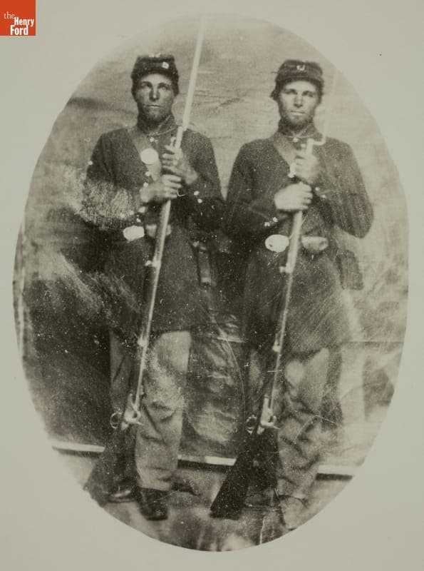 Portrait of John Litogot and Barney Litogot, 1862