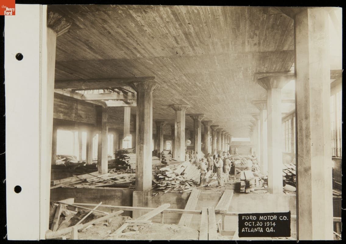 Ford Motor Company--Plant Construction--Atlanta Georgia--1914--Item45