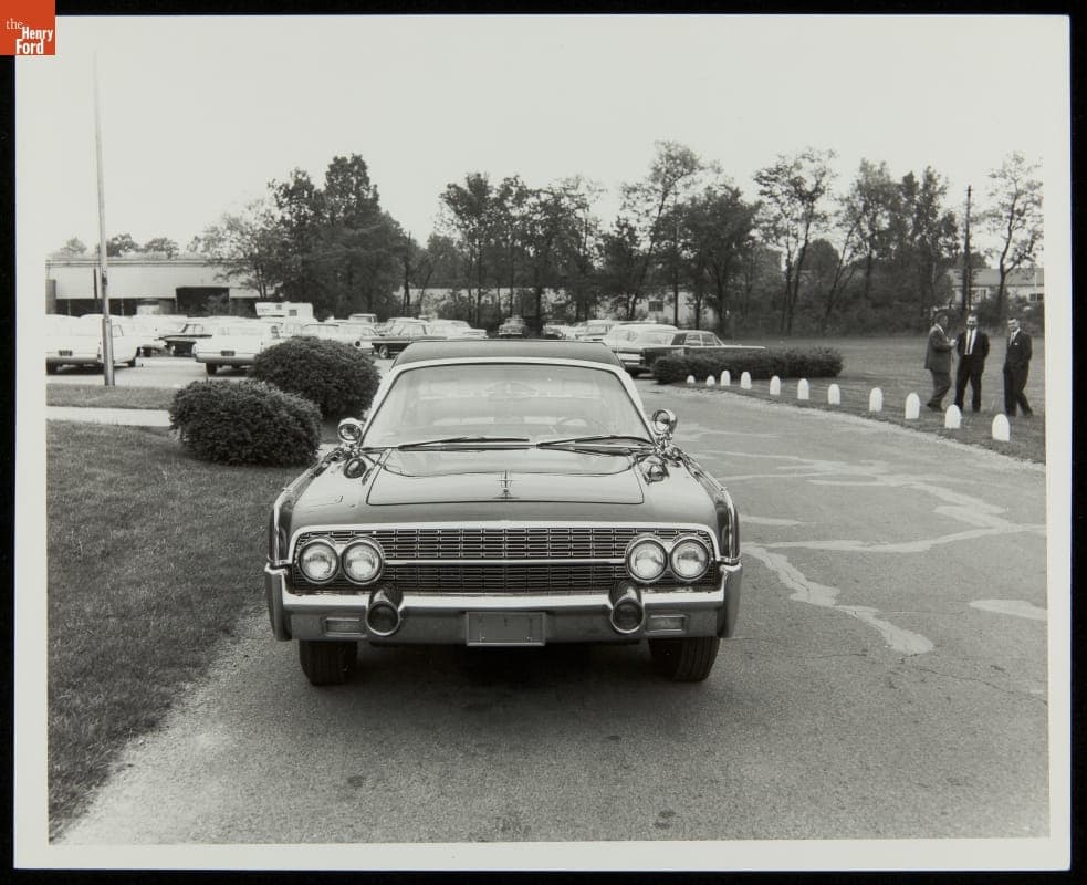 1961 Lincoln Continental Presidential Limousine after "Quick Fix," 1964