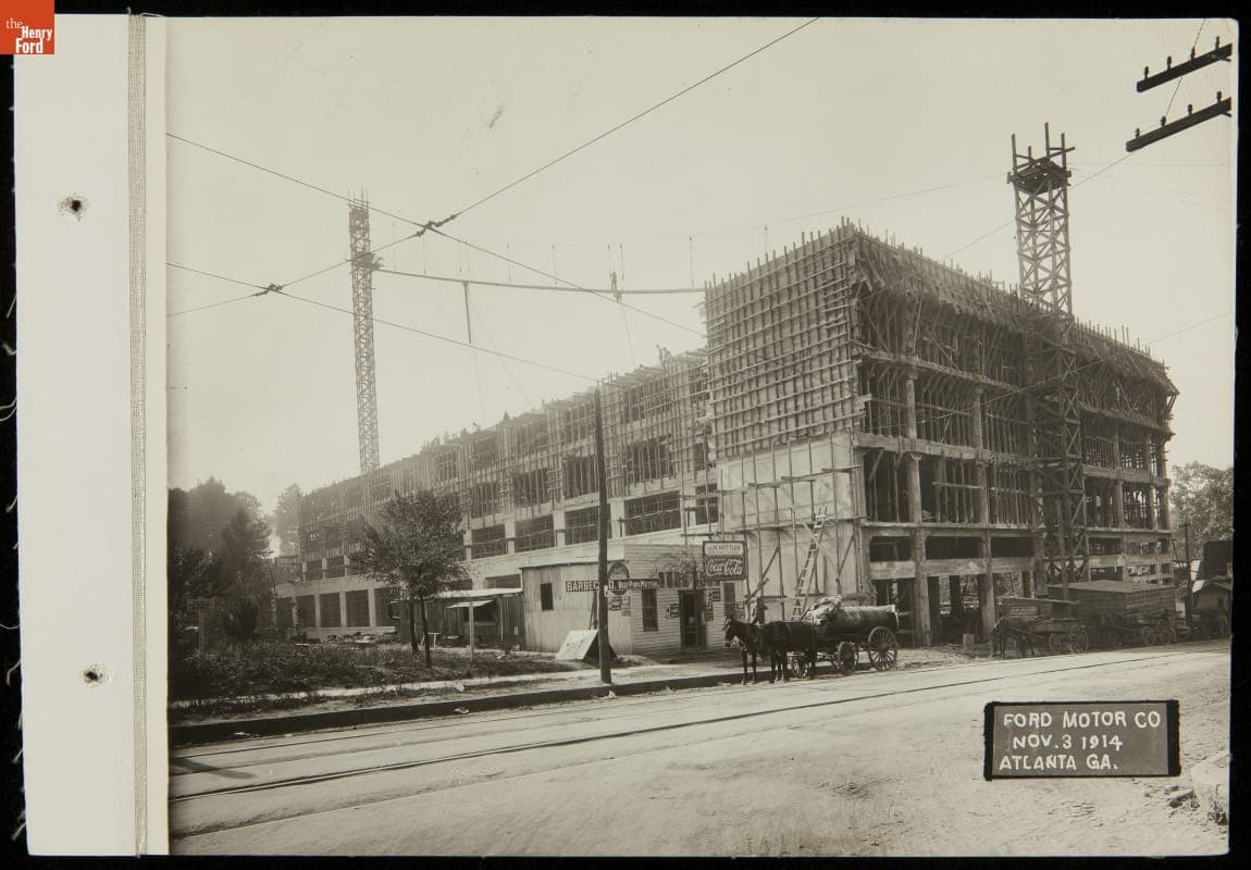 Ford Motor Company Plant Engineering Construction Photographs