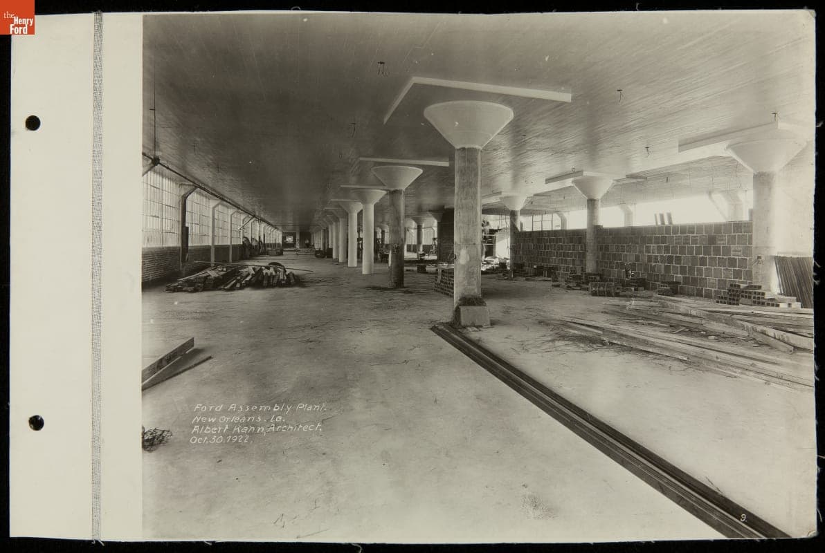 Ford Motor Company--Plant Construction--New Orleans, Louisiana--1922-1923--Item20