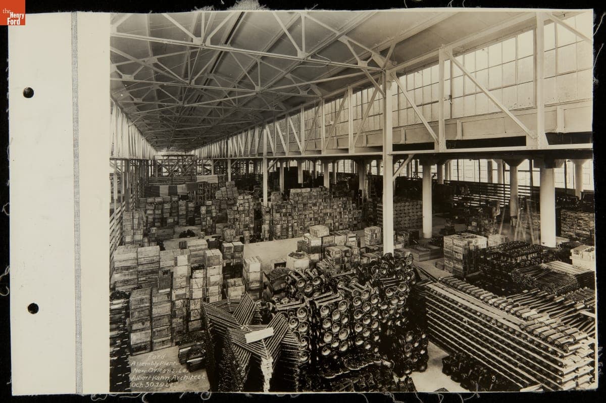Ford Motor Company--Plant Construction--New Orleans, Louisiana--1922-1923--Item21