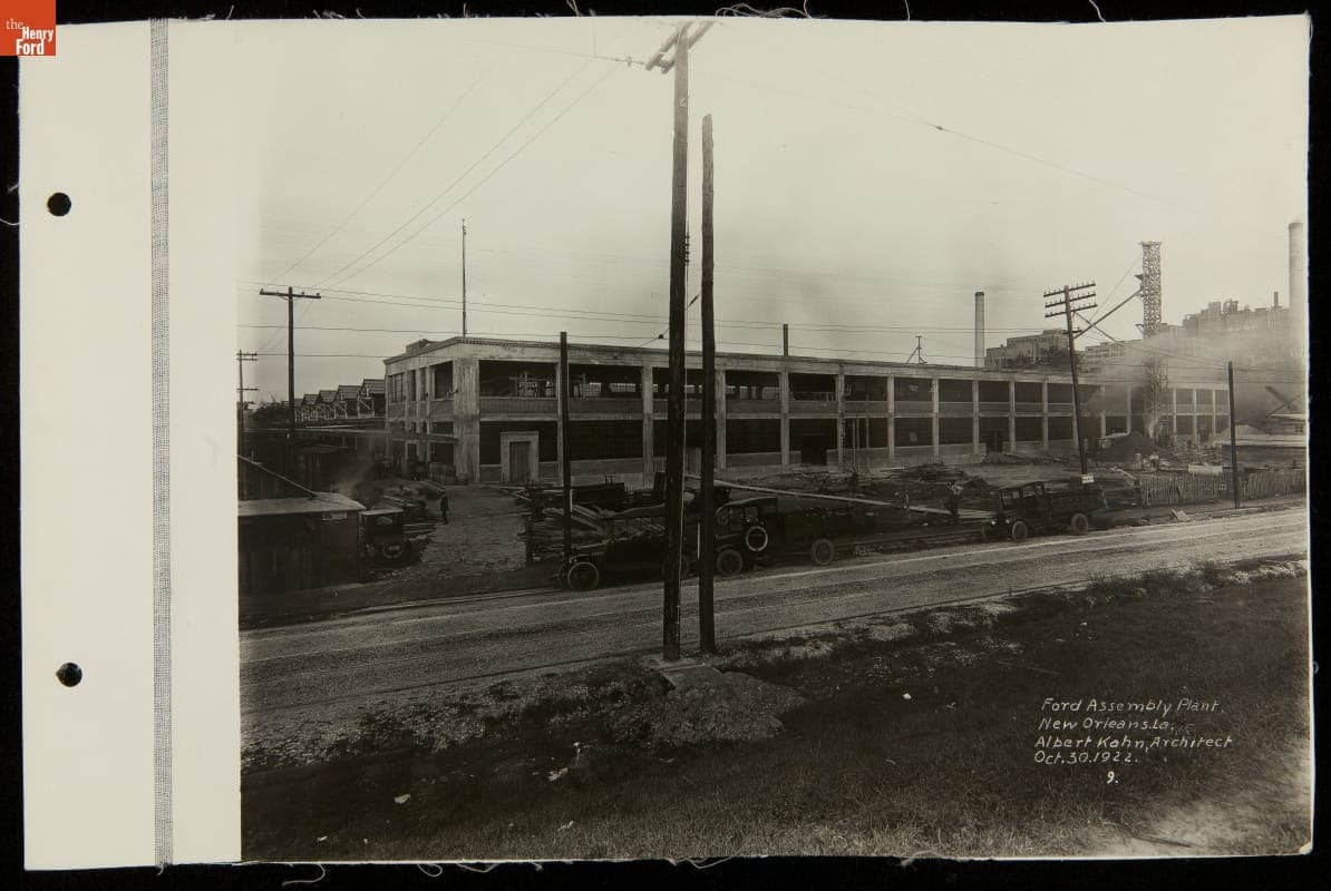 Ford Motor Company--Plant Construction--New Orleans, Louisiana--1922-1923--Item22
