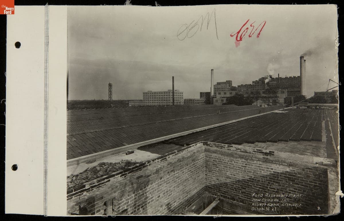 Ford Motor Company--Plant Construction--New Orleans, Louisiana--1922-1923--Item23