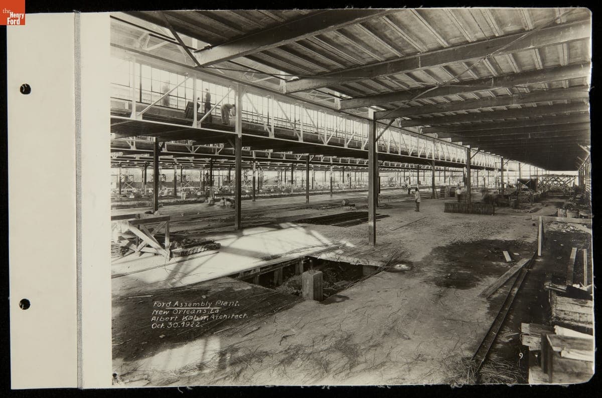 Ford Motor Company--Plant Construction--New Orleans, Louisiana--1922-1923--Item24