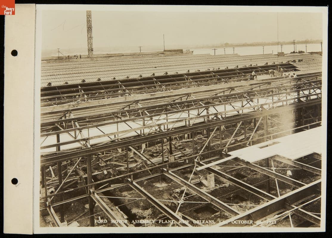 Ford Motor Company--Plant Construction--New Orleans, Louisiana--1922-1923--Item25