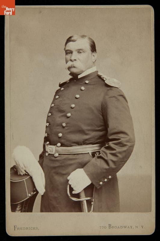 Military Officer in Dress Uniform, circa 1890