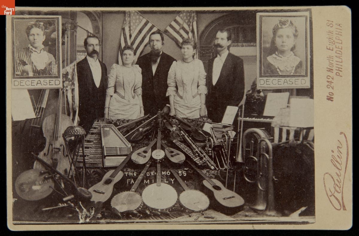The DeMoss Family Lyric Bards, circa 1890