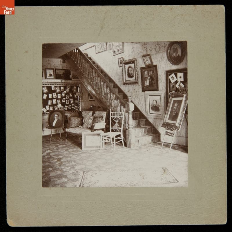 Interior of a Photography Studio, circa 1900