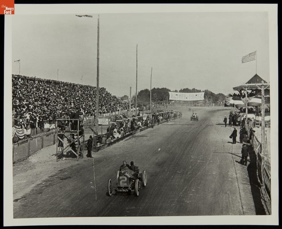 Joe Dawson, #2 Marmon, Vanderbilt Cup Race