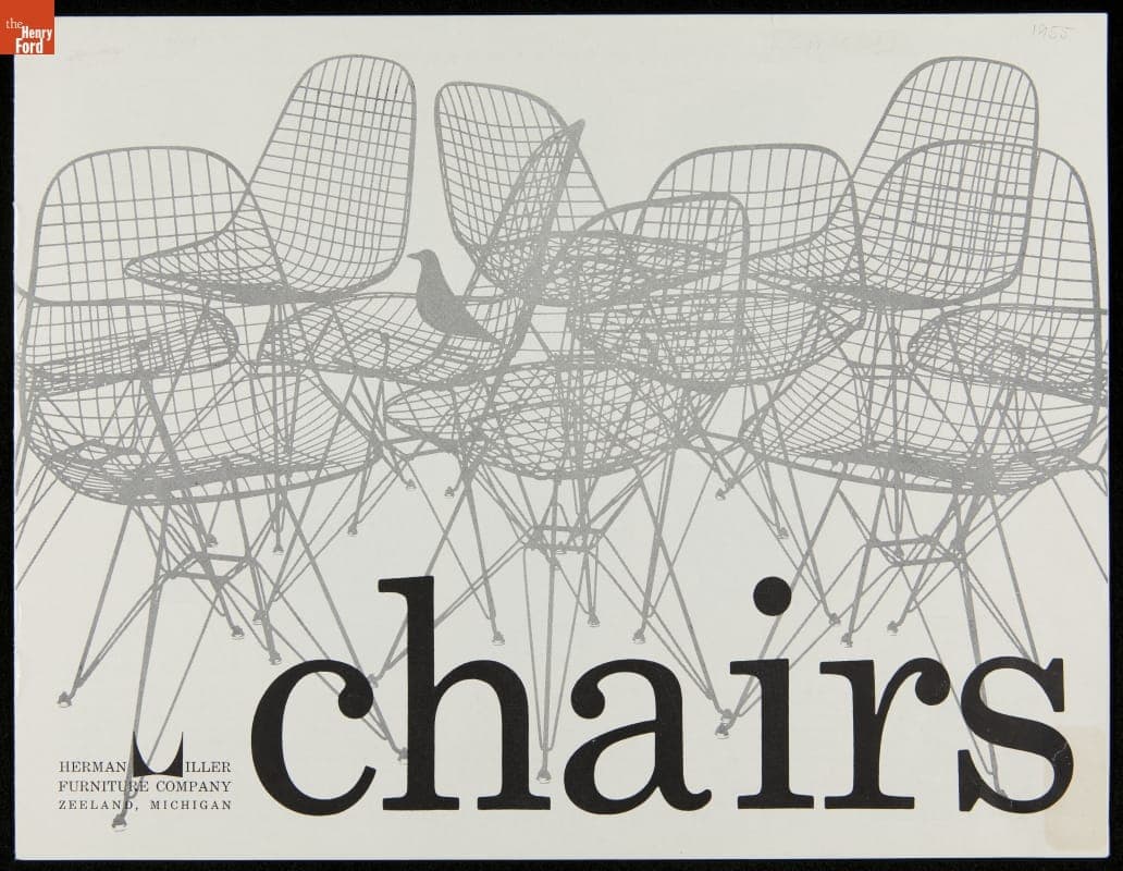 Catalog for Herman Miller Furniture, "Chairs," 1955
