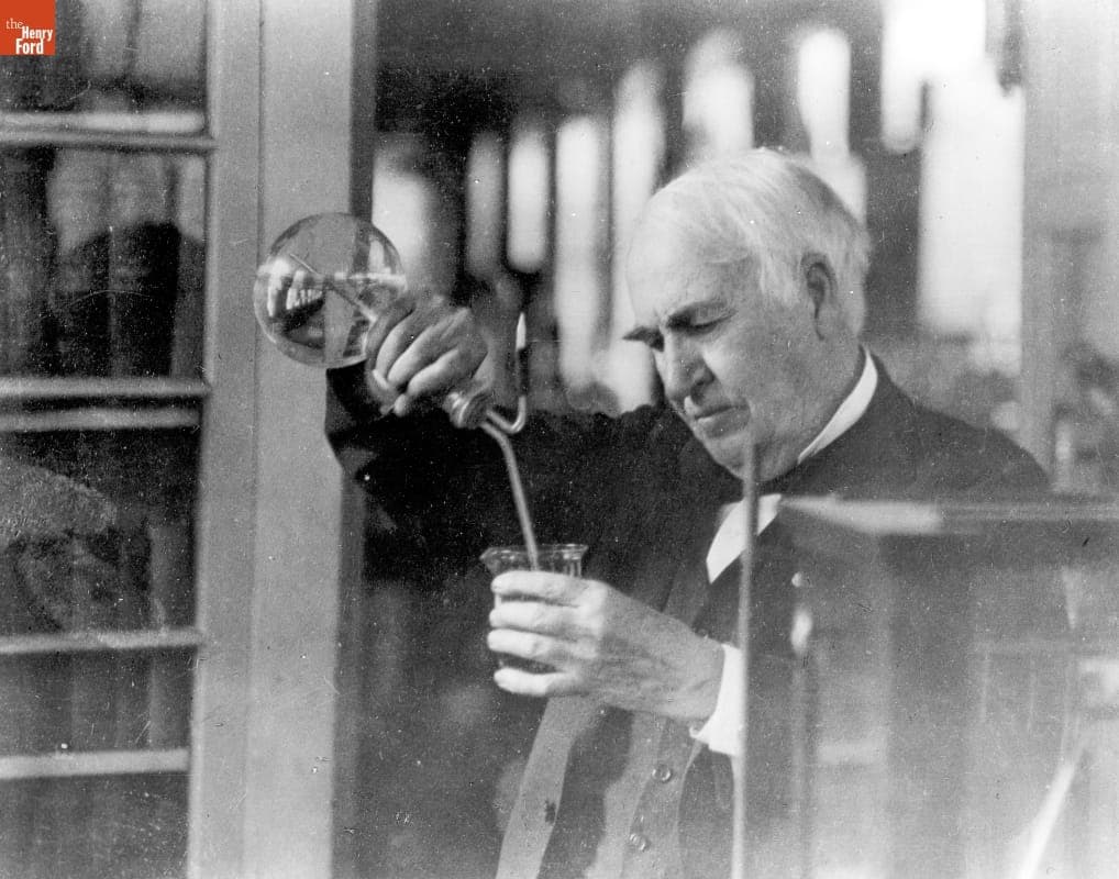 Thomas Edison in Laboratory, circa 1926