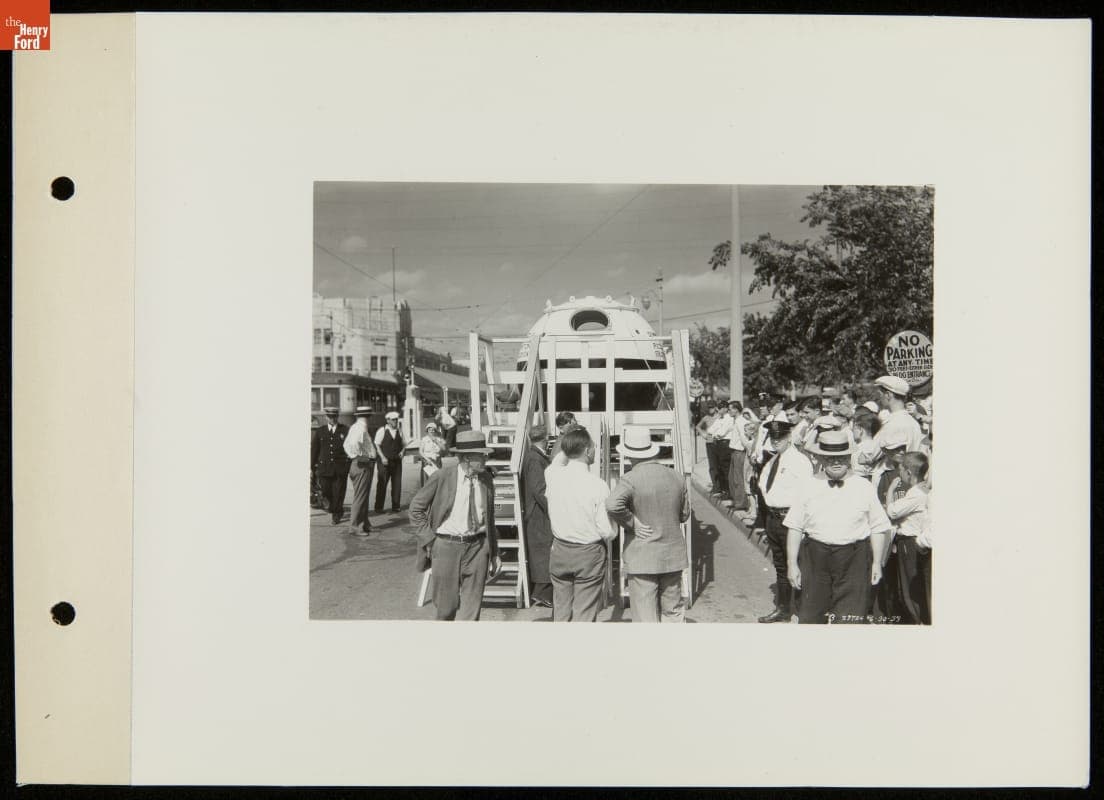 Ford V-8 Truck Hauling Balloon Gondola for the Piccard-Compton Stratosphere Ascension, June 6, 1933