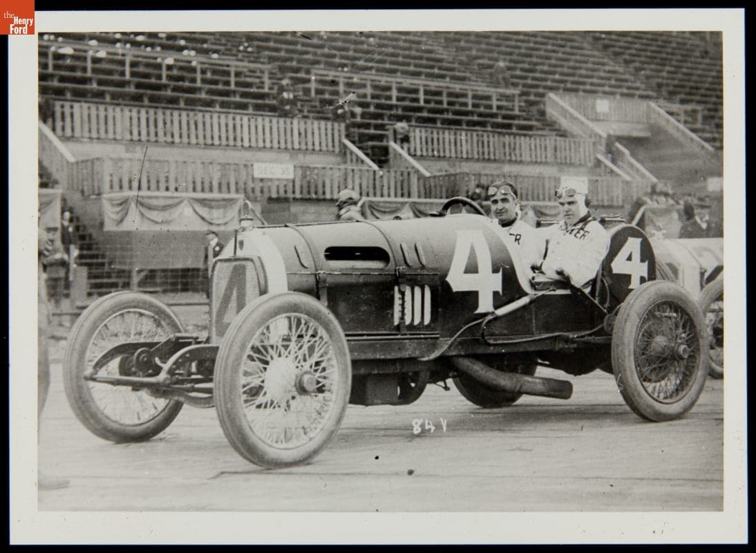 Eddie Pullen and Joe Thomas, #4 Mercer, San Francisco, California, 1915
