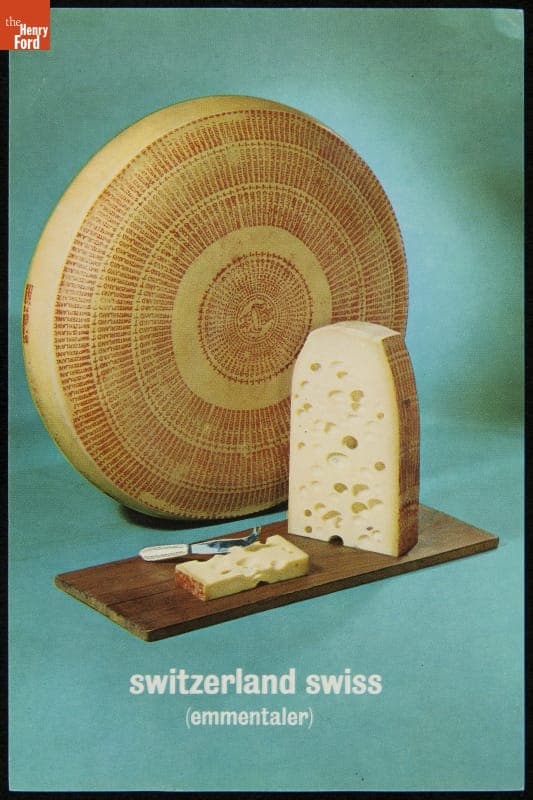 Advertising Leaflet, "Switzerland Swiss (Emmentaler)," 1968