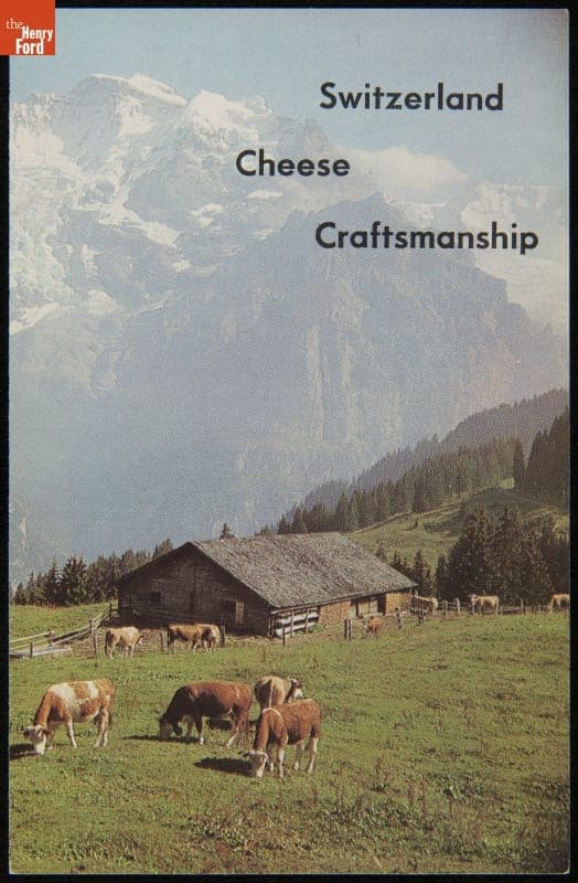Advertising Brochure, "Switzerland Cheese Craftsmanship," 1964