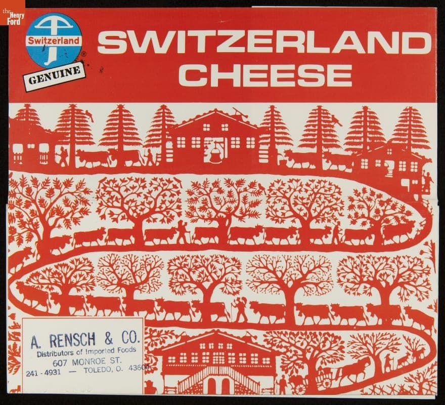 Advertising Brochure, "Switzerland Cheese," 1973