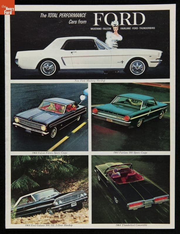 Sales Brochure, "The Total Performance Cars from Ford," 1964