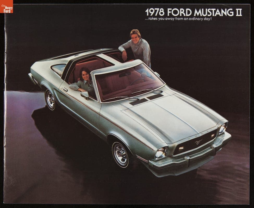 Sales Brochure, "1978 Ford Mustang II... Takes You Away From an Ordinary Day"