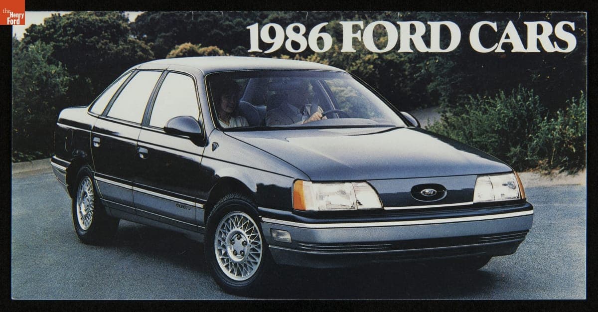 Sales Brochure, "1986 Ford Cars"