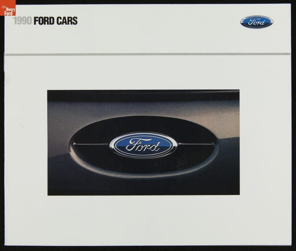 Sales Brochure, "1990 Ford Cars"