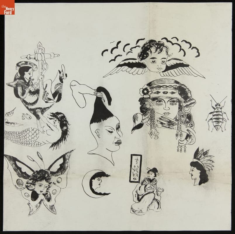 Tattoo Flash, circa 1925