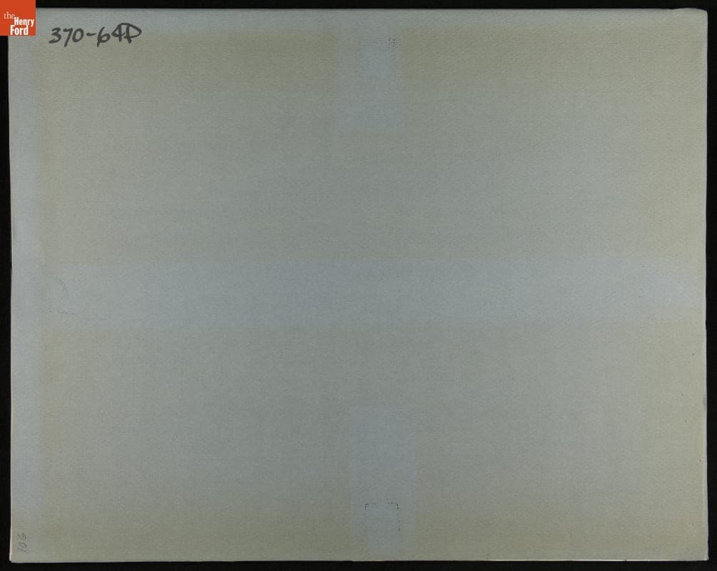 Process Photograph for 1965 Ford Mustang Advertising