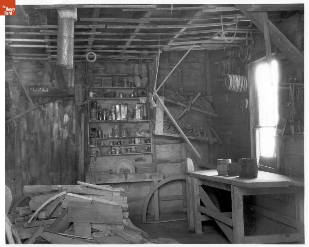 Richart Wagon Shop, Original Site, Macon, Michigan, 1931