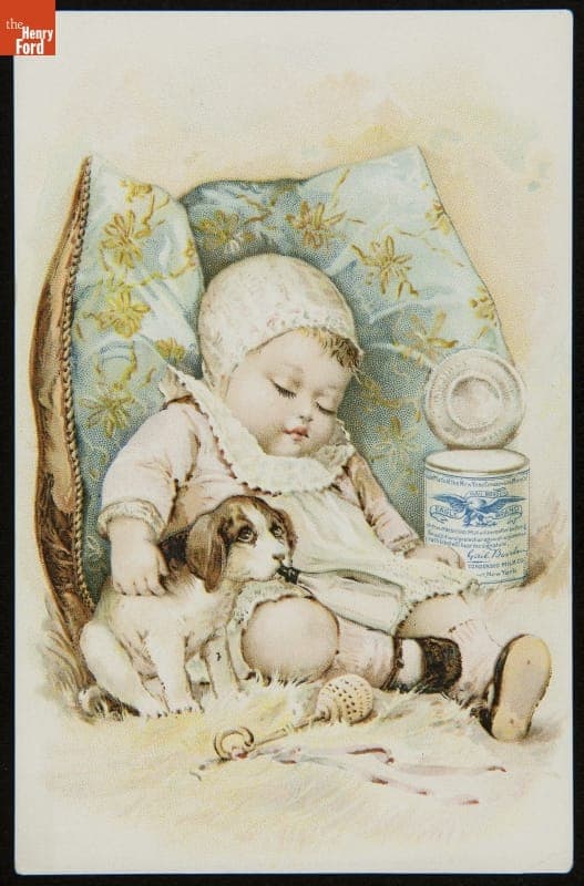 Trade Card for Gail Borden Eagle Brand Condensed Milk, New York Condensed Milk Co., 1891