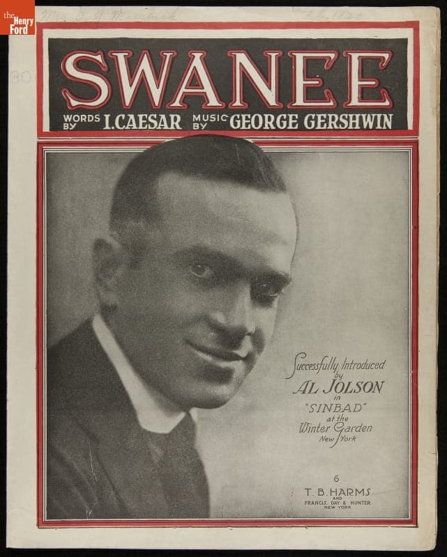 "Swanee," 1919