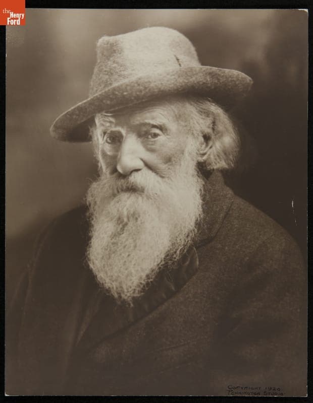 Portrait of John Burroughs, 1920