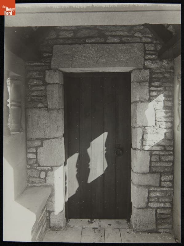 Cotswold Cottage at its Original Site, Chedworth, Gloucestershire, England, 1929-1930