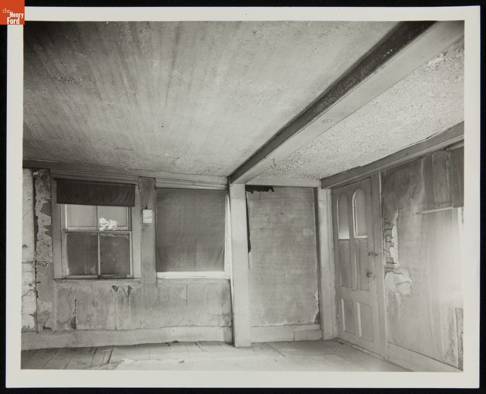 Daggett Farmhouse at Its Earlier Site, Andover, Connecticut, circa 1951