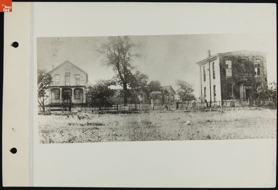 Thomas Edison's Menlo Park Laboratory at Its Original Site, Menlo Park, New Jersey, 1900