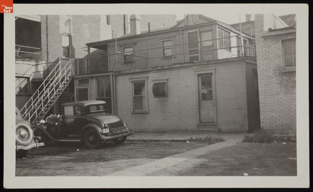 Wright Cycle Shop in Dayton, Ohio, 1936