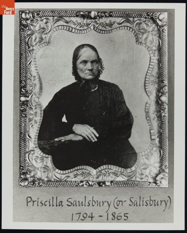 Portrait of Priscilla Salisbury Howard, circa 1860