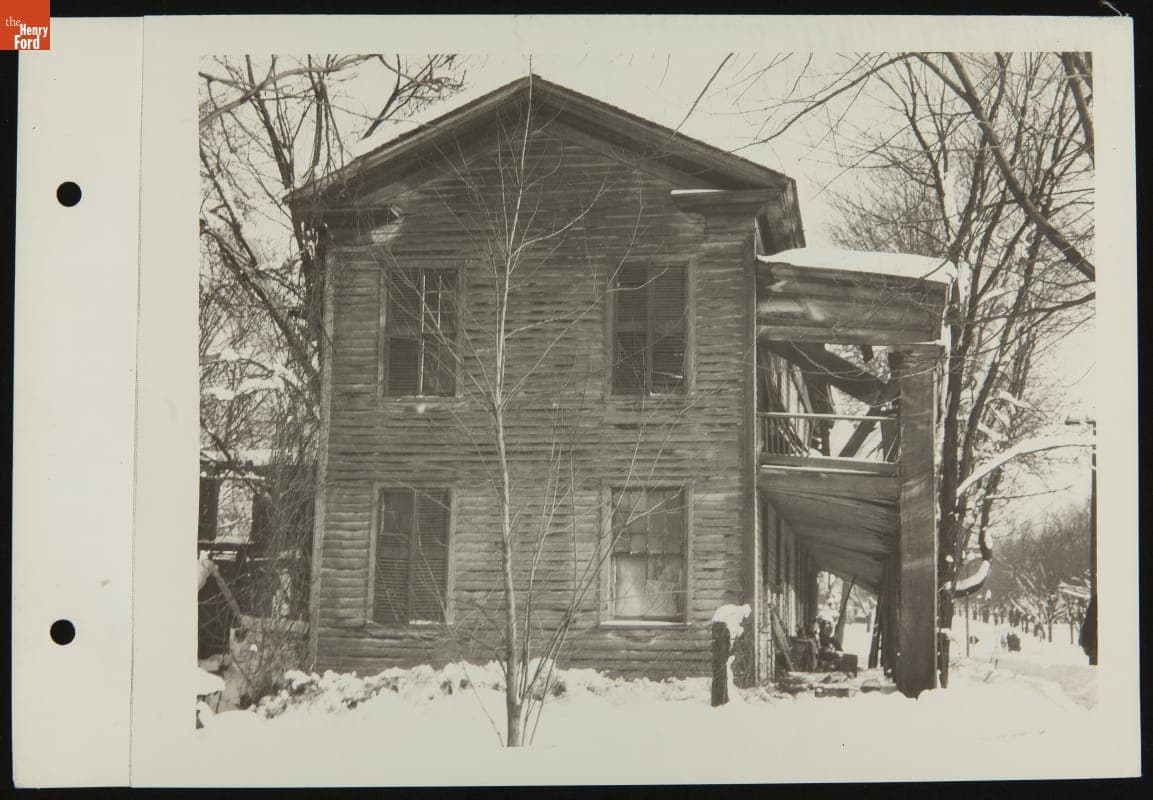 Eagle Tavern in Clinton, Michigan, February 1925